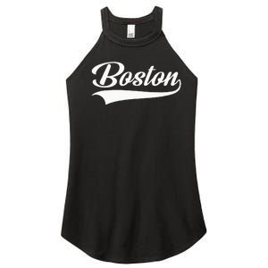 Boston Hometown Pride Massachusetts Women's Perfect Tri Rocker Tank