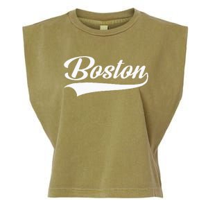 Boston Hometown Pride Massachusetts Garment-Dyed Women's Muscle Tee