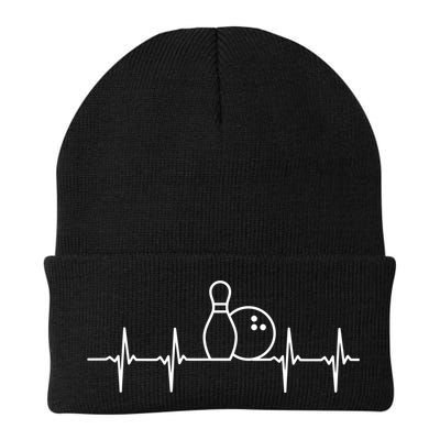 Bowling Heartbeat Pulse Gift Beanie