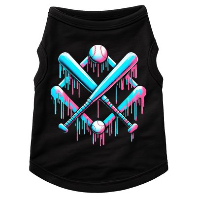 B.A.S.E.B.A.L.L Home Plate Drip For Ice Cream Spinkle Doggie Tank