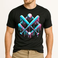 B.A.S.E.B.A.L.L Home Plate Drip For Ice Cream Spinkle Performance Shirt