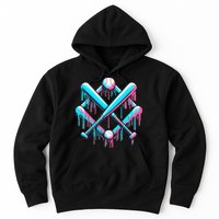 B.A.S.E.B.A.L.L Home Plate Drip For Ice Cream Spinkle Hoodie