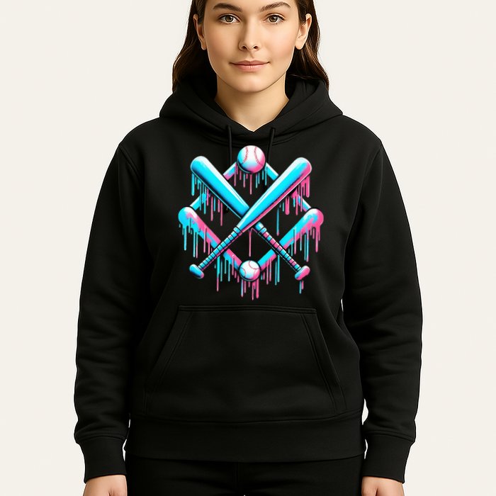 B.A.S.E.B.A.L.L Home Plate Drip For Ice Cream Spinkle Hoodie