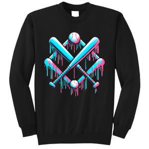 B.A.S.E.B.A.L.L Home Plate Drip For Ice Cream Spinkle Sweatshirt