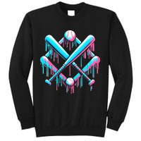 B.A.S.E.B.A.L.L Home Plate Drip For Ice Cream Spinkle Sweatshirt