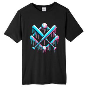 B.A.S.E.B.A.L.L Home Plate Drip For Ice Cream Spinkle Tall Fusion ChromaSoft Performance T-Shirt