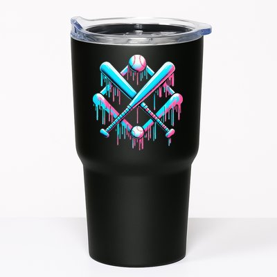 B.A.S.E.B.A.L.L Home Plate Drip For Ice Cream Spinkle Tumbler