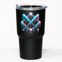 B.A.S.E.B.A.L.L Home Plate Drip For Ice Cream Spinkle Tumbler