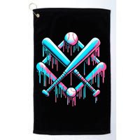 B.A.S.E.B.A.L.L Home Plate Drip For Ice Cream Spinkle Golf Towel