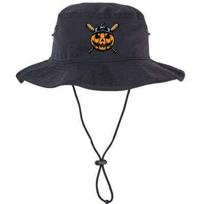 B.A.S.E.B.A.L.L Home Plate Drip Halloween Pumpkin Bucket Hat