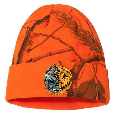 Boy Halloween Pumpkin Skull Kids Teens Kati Licensed 12" Camo Beanie