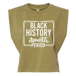 Black History Period Garment-Dyed Women's Muscle Tee