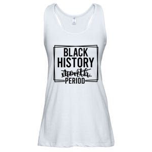 Black History Period Ladies Essential Flowy Tank