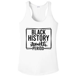 Black History Period Ladies PosiCharge Competitor Racerback Tank