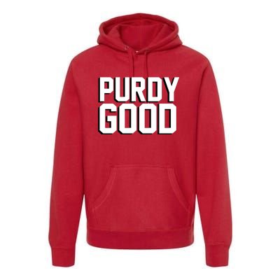 Brock Hard Purdy Good Mr Irrelevant 262 San Francisco Fan Premium Hoodie