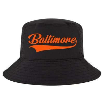 Baltimore Hometown Pride MD Throwback Cool Comfort Performance Bucket Hat