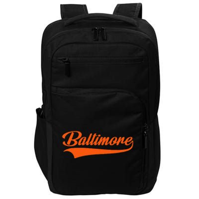 Baltimore Hometown Pride MD Throwback Impact Tech Backpack