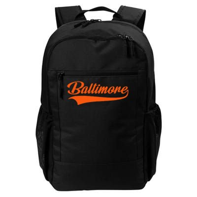 Baltimore Hometown Pride MD Throwback Daily Commute Backpack