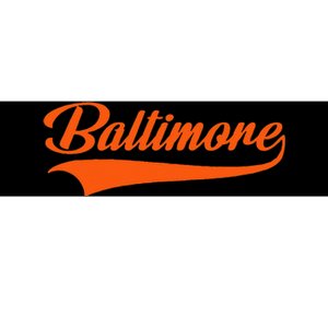 Baltimore Hometown Pride MD Throwback Bumper Sticker