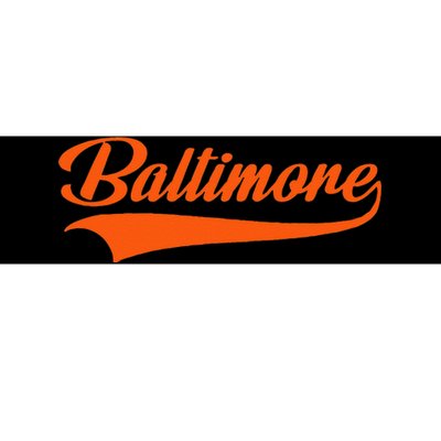 Baltimore Hometown Pride MD Throwback Bumper Sticker