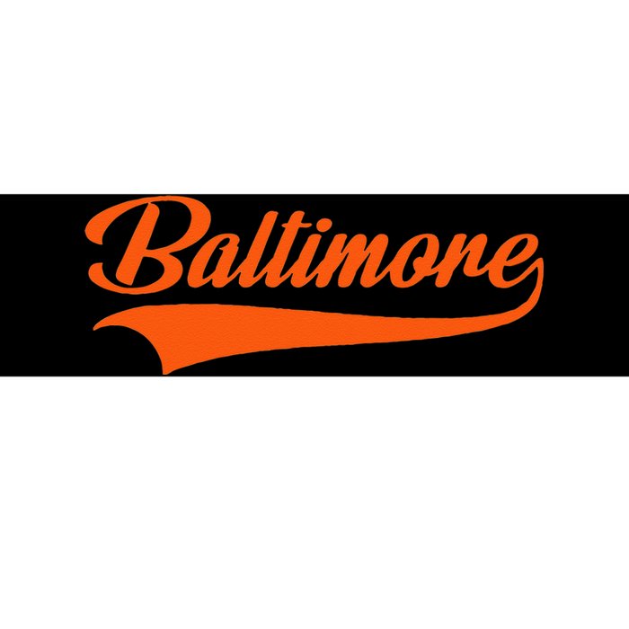 Baltimore Hometown Pride MD Throwback Bumper Sticker