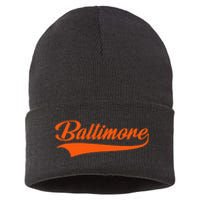 Baltimore Hometown Pride MD Throwback Sustainable Knit Beanie