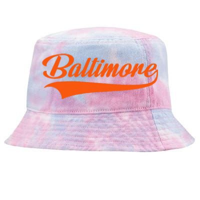 Baltimore Hometown Pride MD Throwback Tie-Dyed Bucket Hat