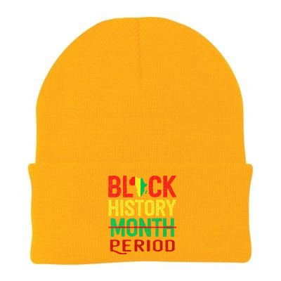 Black History Period Black Pride Black History Month Knit Cap Winter Beanie