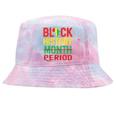 Black History Period Black Pride Black History Month Tie-Dyed Bucket Hat