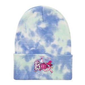 Boo Halloween Pumpkin Ribbon Witch Breast Cancer Tie Dye 12in Knit Beanie