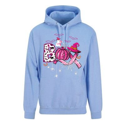 Boo Halloween Pumpkin Ribbon Witch Breast Cancer Unisex Surf Hoodie