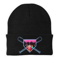 B.A.S.E.B.A.L.L Home Plate Social Club For Boy Ice Cream Drip Beanie