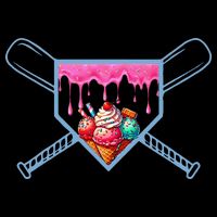 B.A.S.E.B.A.L.L Home Plate Social Club For Boy Ice Cream Drip 16 in Basic Backpack