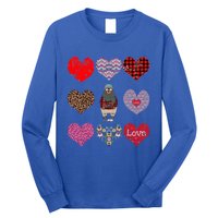 Bear Hearts Pattern Red Plaid Leopard Floral Valentines Day Gift Long Sleeve Shirt