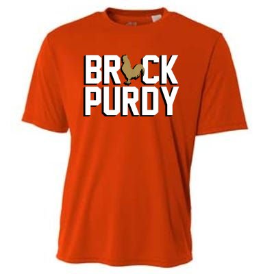 Brock Hard Purdy Good Mr Irrelevant 262 San Francisco Fan Cooling Performance Crew T-Shirt