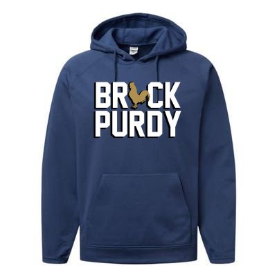 Brock Hard Purdy Good Mr Irrelevant 262 San Francisco Fan Performance Fleece Hoodie