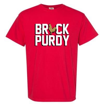 Brock Hard Purdy Good Mr Irrelevant 262 San Francisco Fan Garment-Dyed Heavyweight T-Shirt