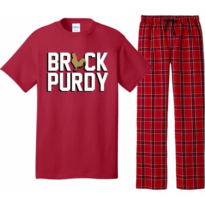 Brock Hard Purdy Good Mr Irrelevant 262 San Francisco Fan Pajama Set