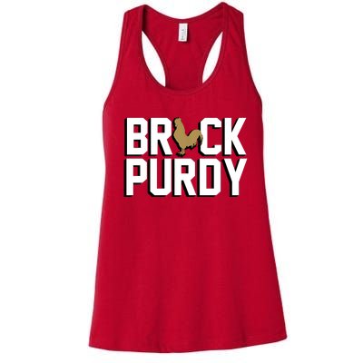 Brock Hard Purdy Good Mr Irrelevant 262 San Francisco Fan Women's Racerback Tank