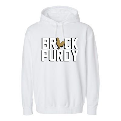 Brock Hard Purdy Good Mr Irrelevant 262 San Francisco Fan Garment-Dyed Fleece Hoodie