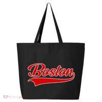 Boston Hometown Pride Throwback Design Print Classic 25L Jumbo Tote