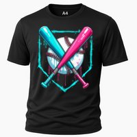 B.A.S.E.B.A.L.L Home Plate Drip Cooling Performance Crew T-Shirt