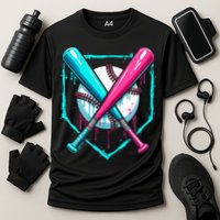 B.A.S.E.B.A.L.L Home Plate Drip Cooling Performance Crew T-Shirt