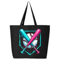 B.A.S.E.B.A.L.L Home Plate Drip 25L Jumbo Tote