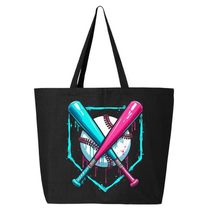 B.A.S.E.B.A.L.L Home Plate Drip 25L Jumbo Tote