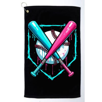 B.A.S.E.B.A.L.L Home Plate Drip Golf Towel