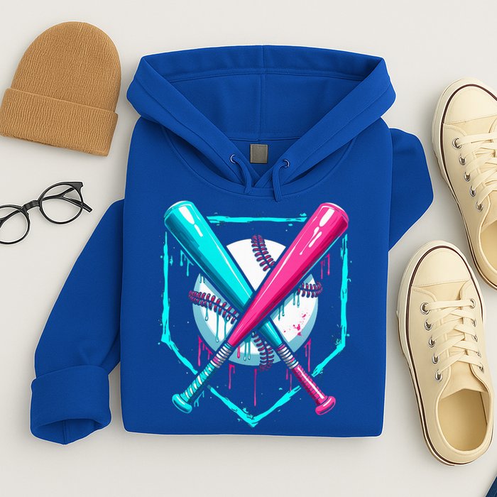B.A.S.E.B.A.L.L Home Plate Drip Hoodie