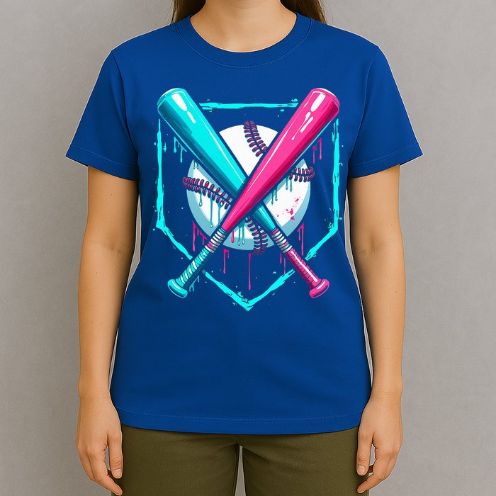 B.A.S.E.B.A.L.L Home Plate Drip T-Shirt