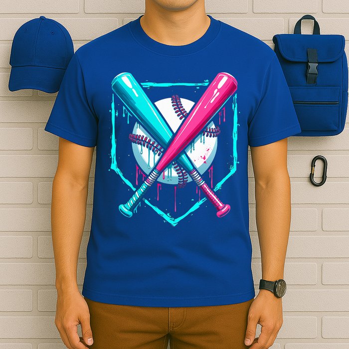 B.A.S.E.B.A.L.L Home Plate Drip T-Shirt