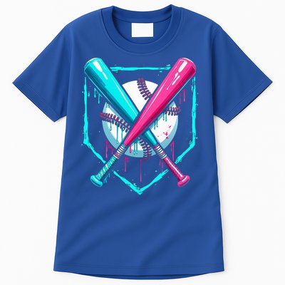 B.A.S.E.B.A.L.L Home Plate Drip Tall T-Shirt
